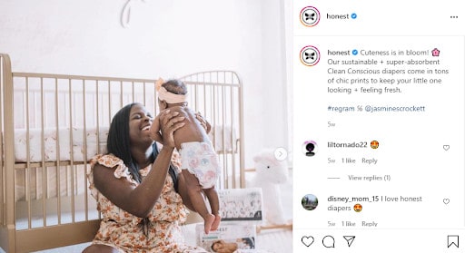 Honest Company Instagram