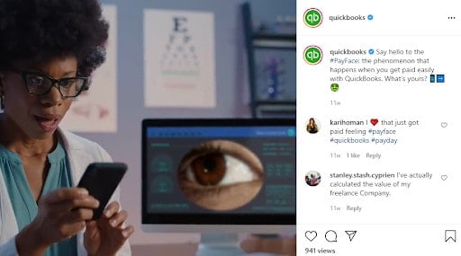 Quickbooks Instagram