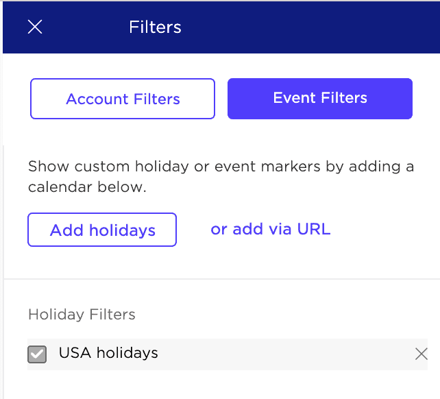 Holiday social content calendars