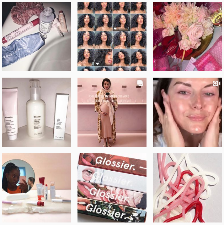 Glossier Marketing - Sked Social