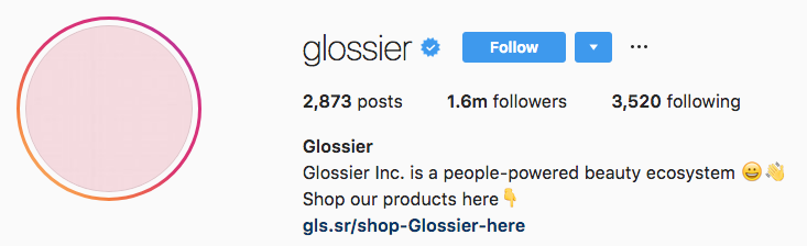 Glossier Marketing - Sked Social