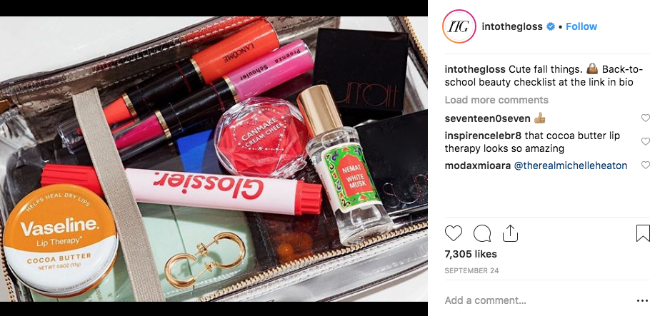 Glossier Social Media Strategy - Sked Social