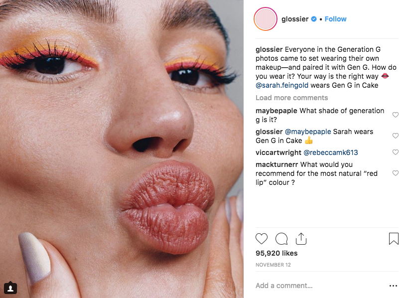 Glossier Marketing - Sked Social